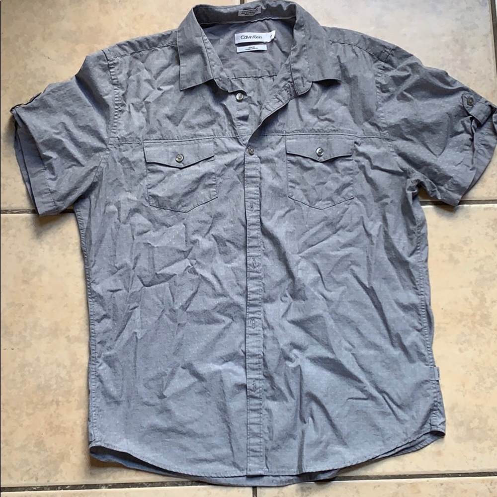Men’s Calvin Klein Button Up